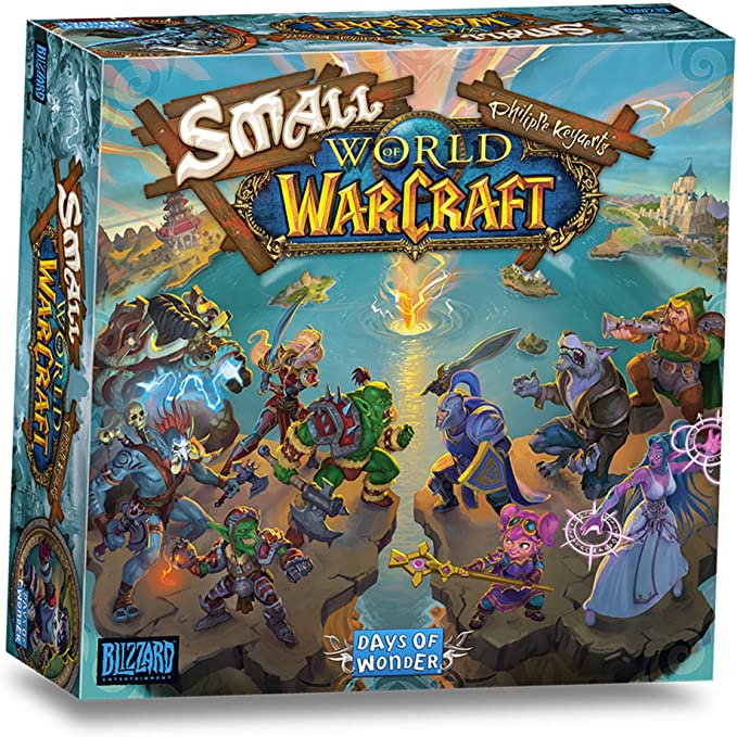 Small World of Warcraft Board Game - WiredVillage Games - Days of Wonder